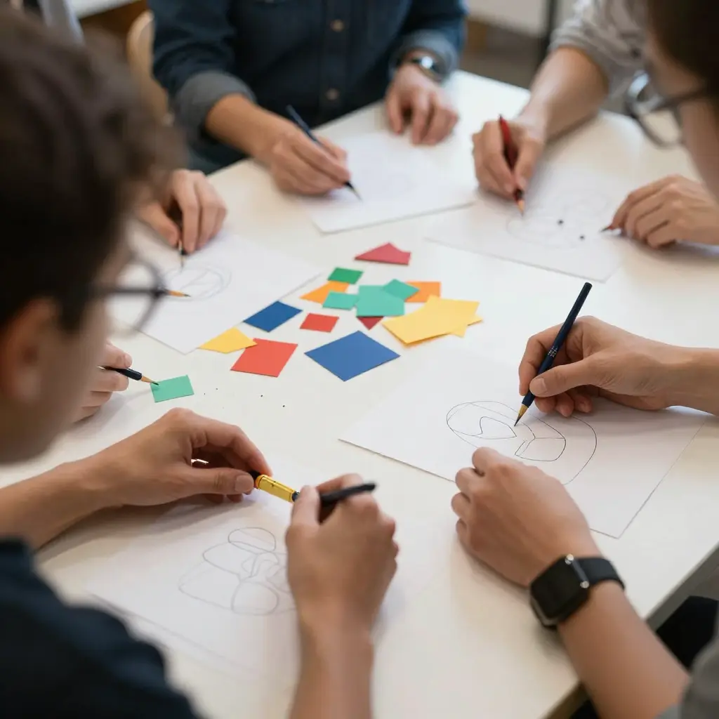 Kreativ workshop upplevelse